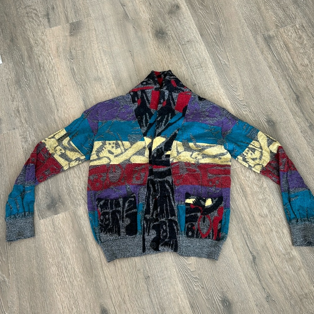 Issey Miyake Men’s Cardigan Sweater